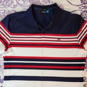 J. Lindeberg Patriotic Golf Polo  - Medium (Slim Fit)
